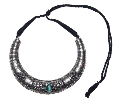 Green Flower Necklace