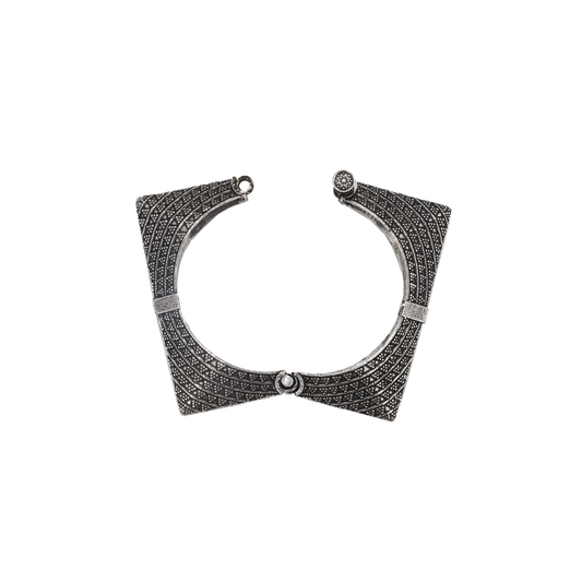 Geometic Tribal Statement Bangle