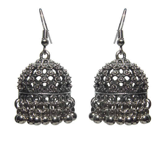 Dome Bell Dangling Earrlngs