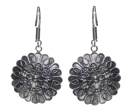 Flower Dangliing Earrings