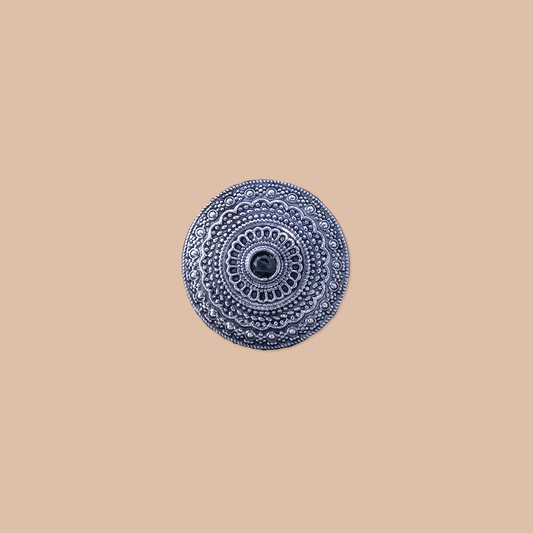 Mandala Ring - Black