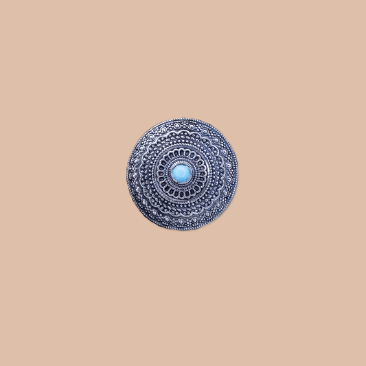 Mandala Ring - Blue