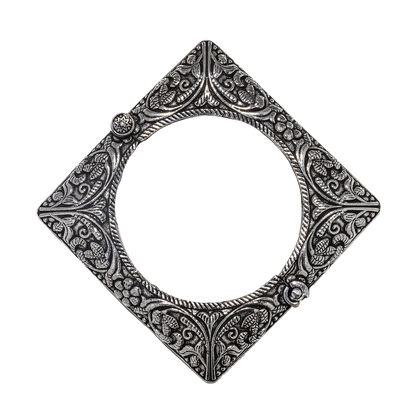 Regal Vine Engraved Bangle
