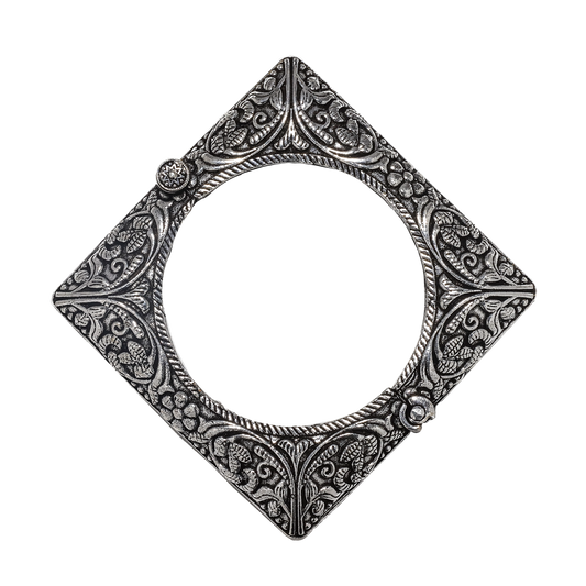 Regal Vine Engraved Bangle