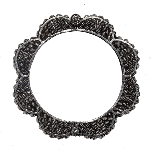Lunar Bloom Teaxture Bangle