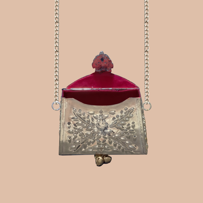 Noor Jaal Box Bag - Gold