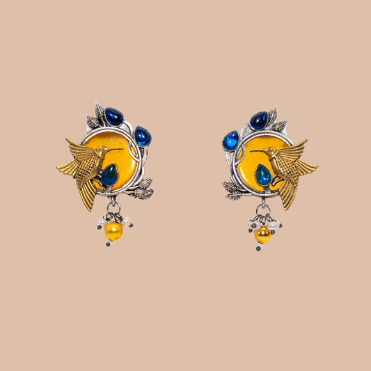 Hummingbird Garden Earrings