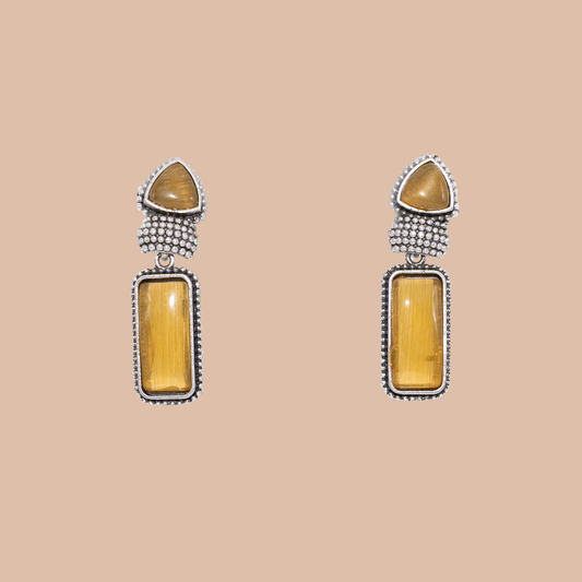 Saffron Drop Earrings