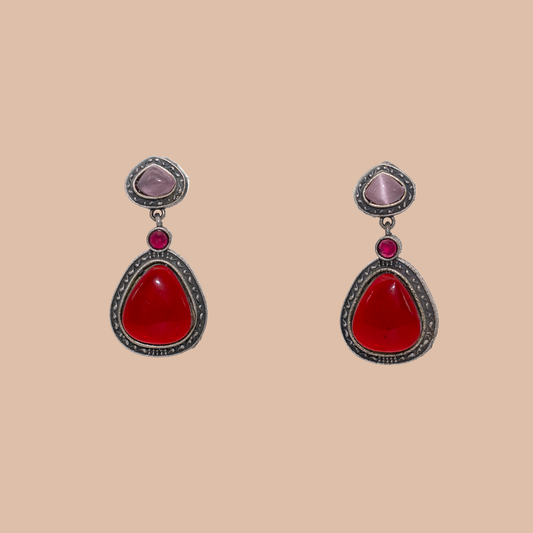 Ruby Dusk Earrings