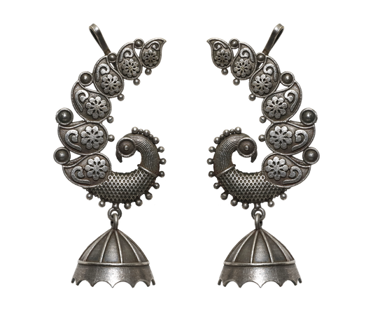 Peacock Rani Ear Climber