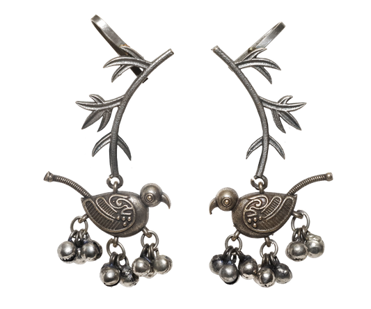 Songbird Bell Ear Cuffs